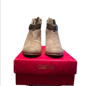 Carlos by Carlos Santana Harvest Bootie,size 8, worn once. Minimal to no damage.
